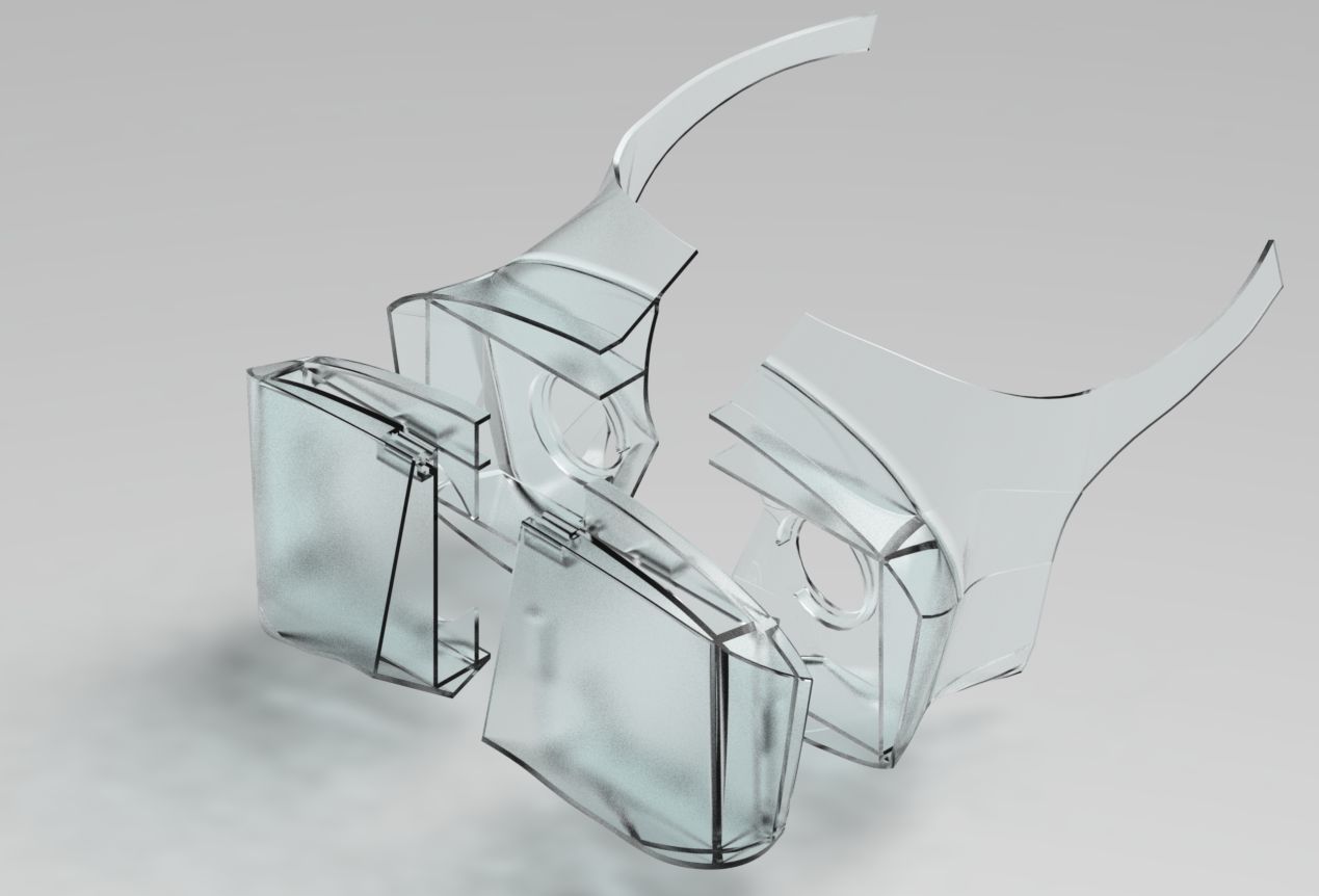 A VR Space Explorer headset.